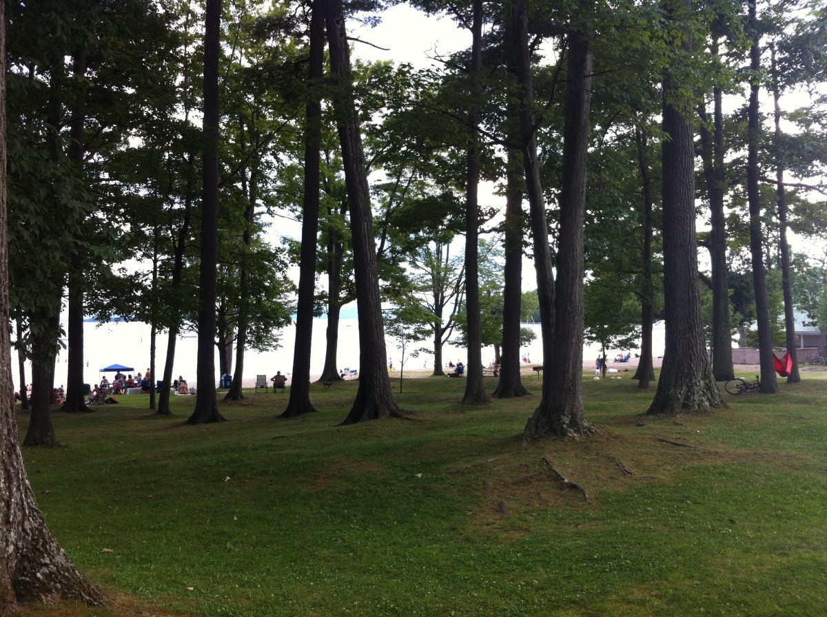 alt="Burlington Vermont North Beach Campground"